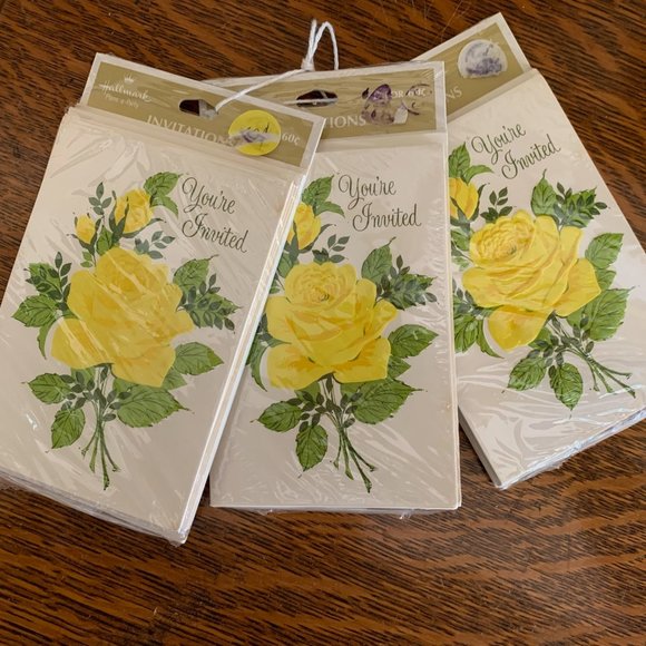 Hallmark Vintage Invitation Cards - Picture 1 of 2
